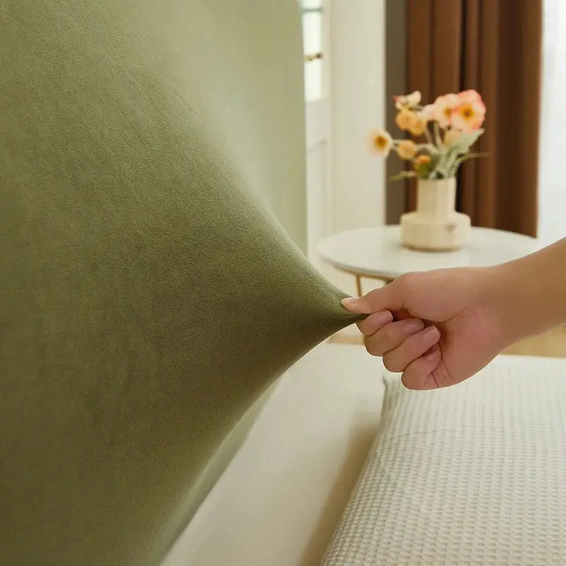 Housse Tête de Lit Velours Universelle SOPHILIA Housse de France