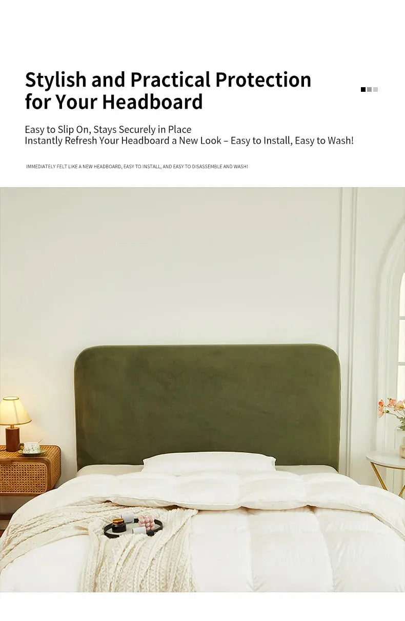 Housse Tête de Lit Velours Universelle SOPHILIA Housse de France