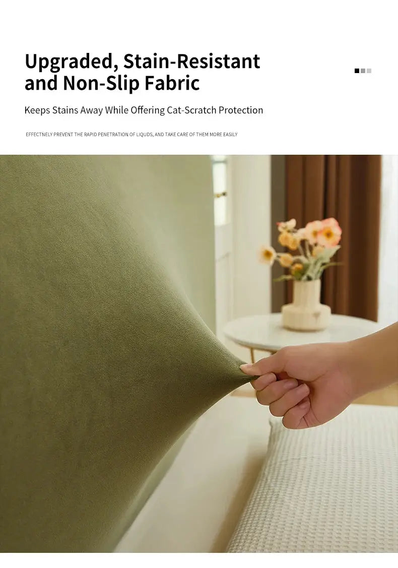 Housse Tête de Lit Velours Universelle SOPHILIA Housse de France