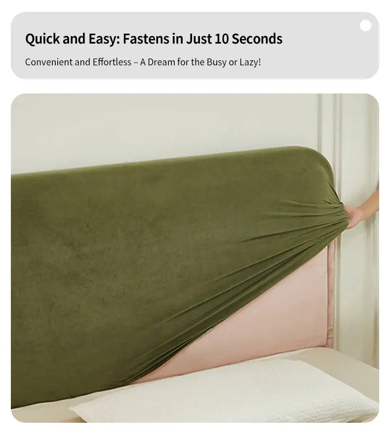 Housse Tête de Lit Velours Universelle SOPHILIA Housse de France