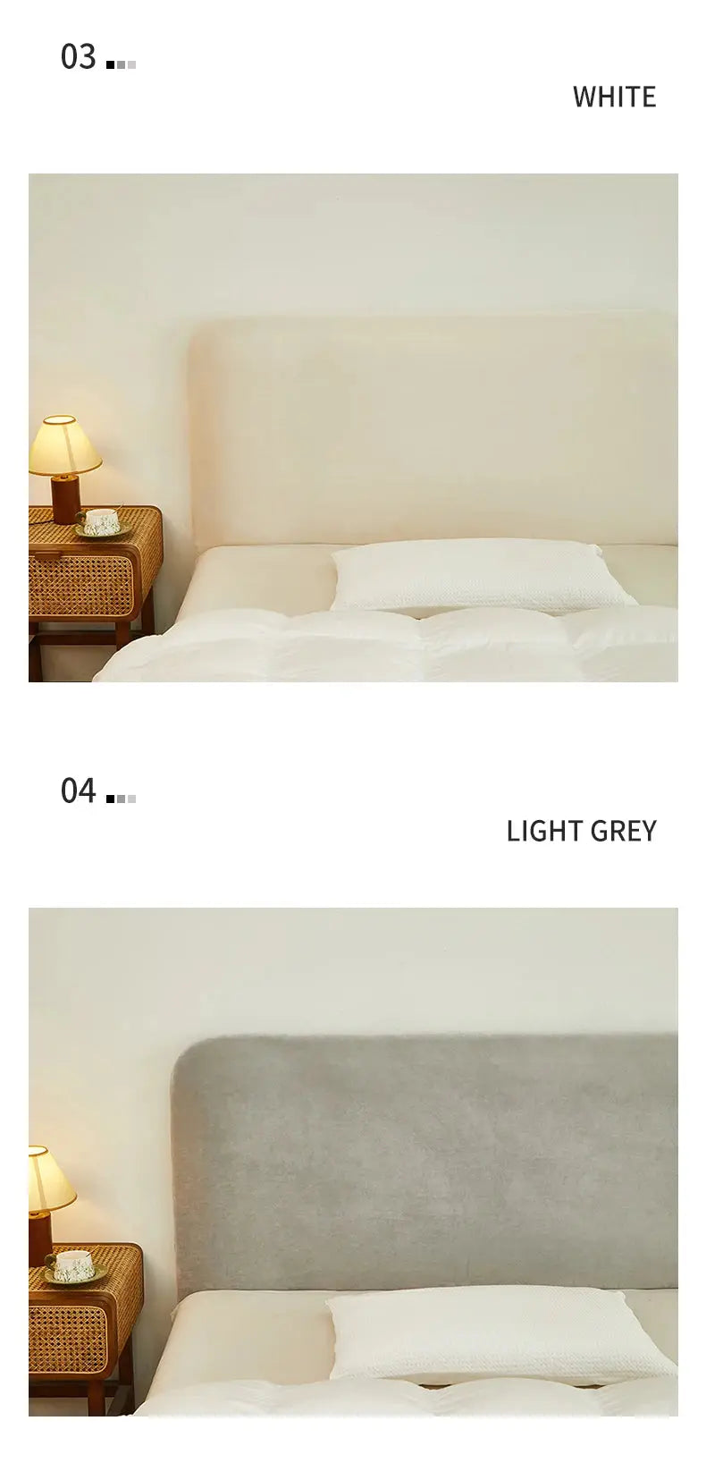 Housse Tête de Lit Velours Universelle SOPHILIA Housse de France