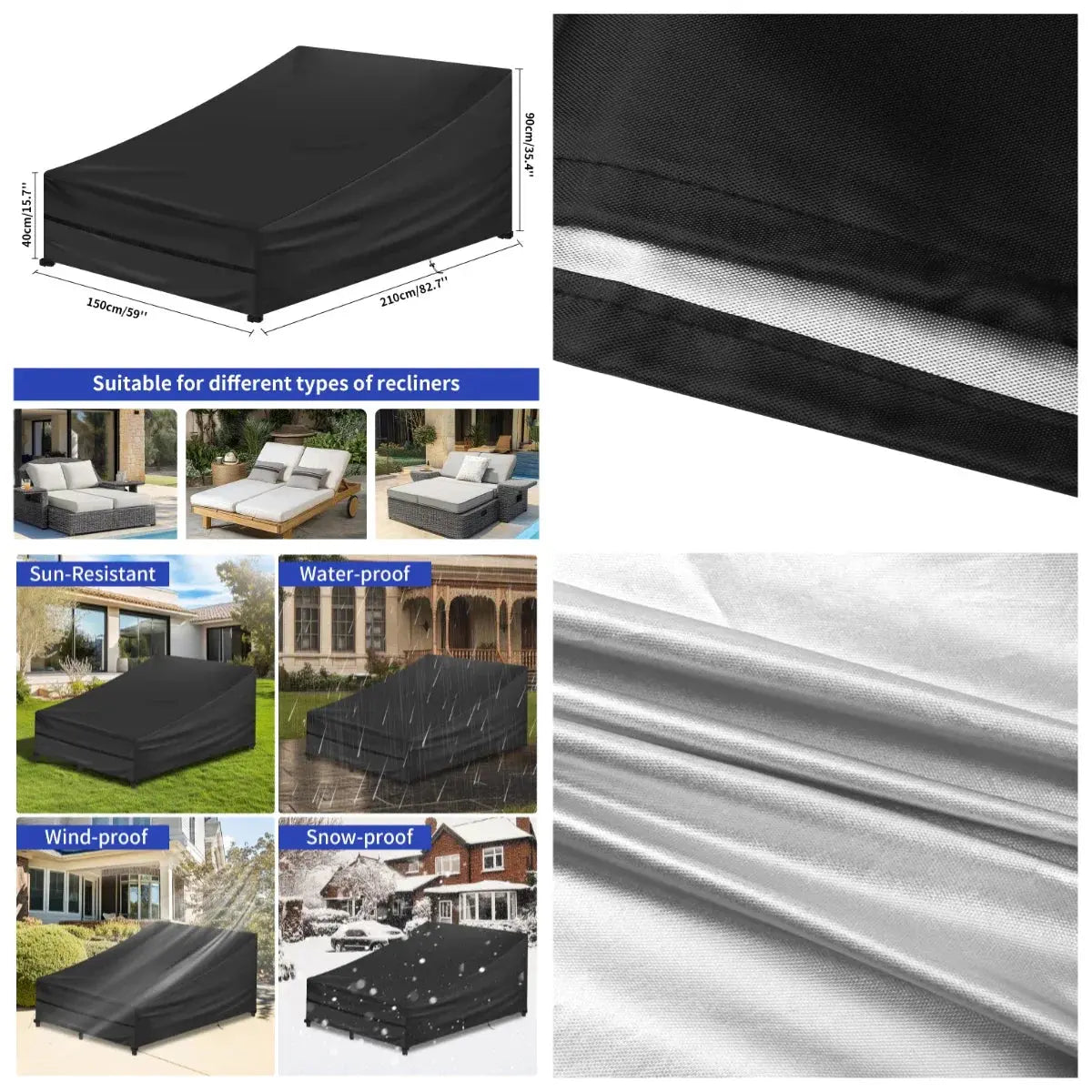 Housse Transat Polyester Imperméable REVOXA Housse de France