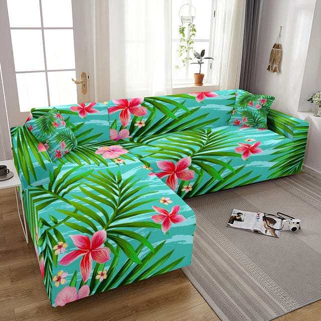 Housse canapé d'angle AMOZKA Housse De France