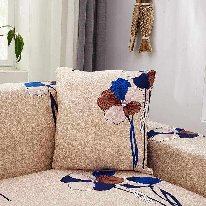 Housse canapé d'angle DAFLOWER - Housse De France