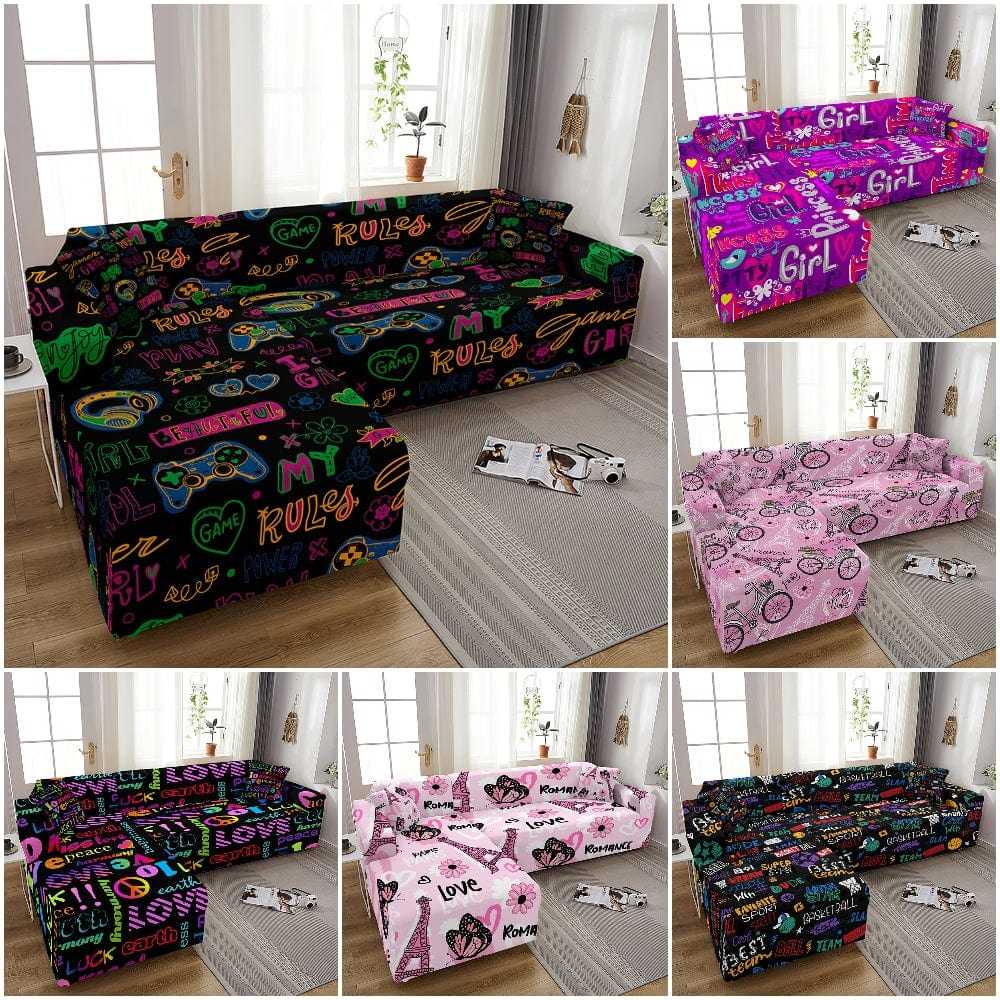 Housse canapé d'angle EIFFLOYA Housse De France