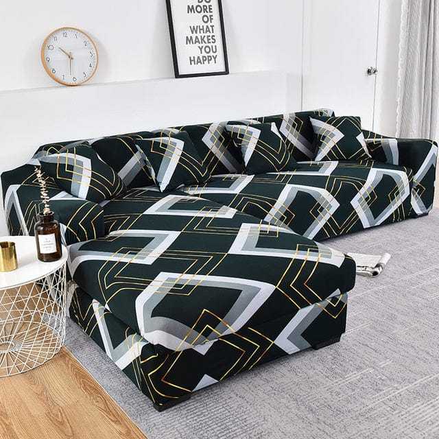 Housse canapé d'angle LUCKAYO Housse De France