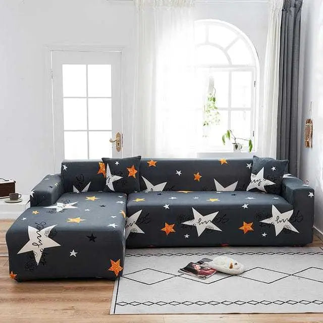 Housse canapé d'angle MAKADAM Housse De France