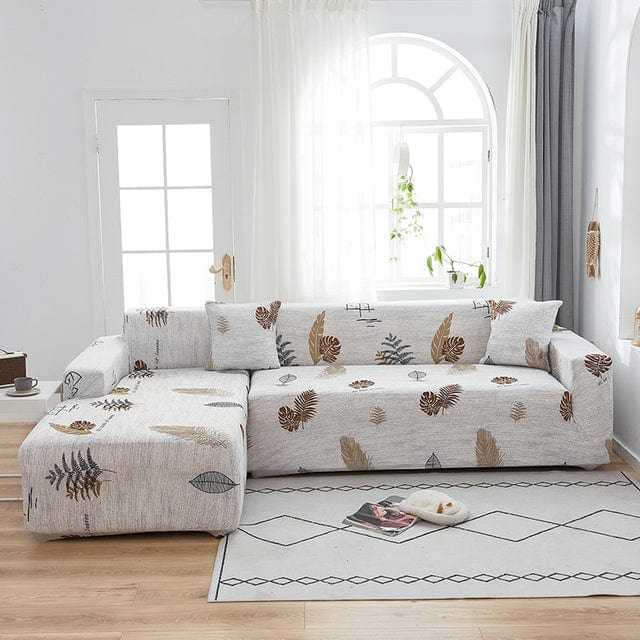 Housse canapé d'angle MAKADAM Housse De France