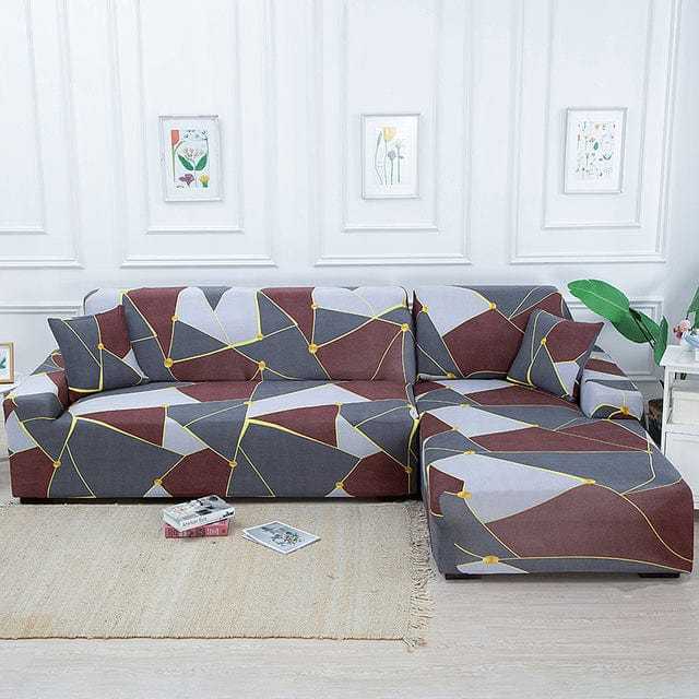 Housse canapé d'angle NANUSKA Housse De France