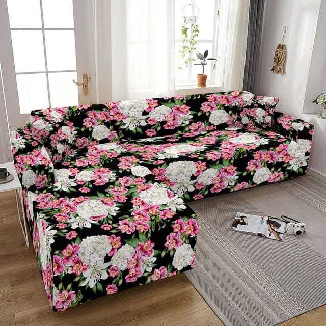 Housse canapé d'angle ROSEBOMY Housse De France