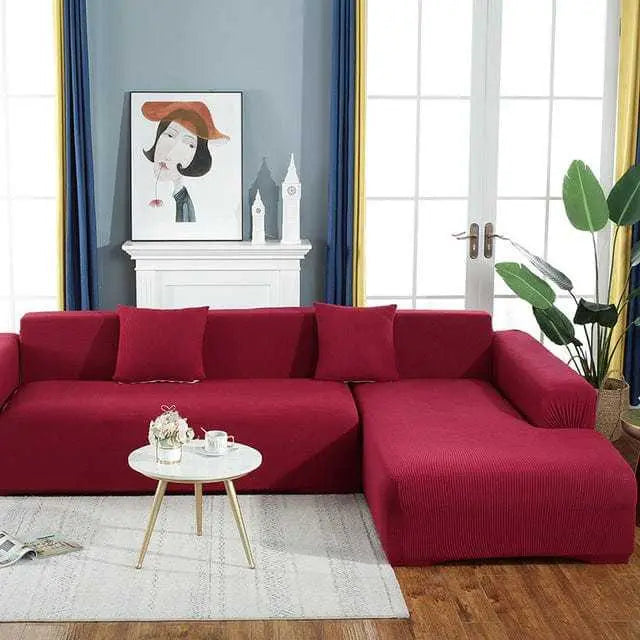 Housse canapé d'angle TONGDI Housse De France