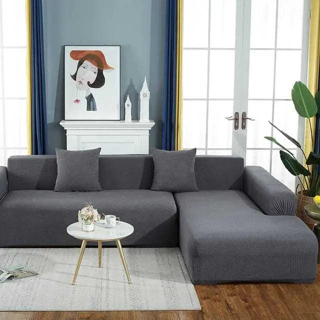 Housse canapé d'angle TONGDI Housse De France