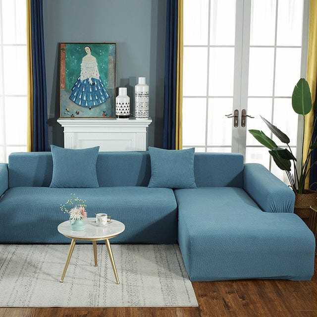 Housse canapé d'angle TONGDI Housse De France