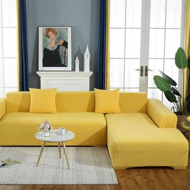 Housse canapé d'angle TONGDI Housse De France