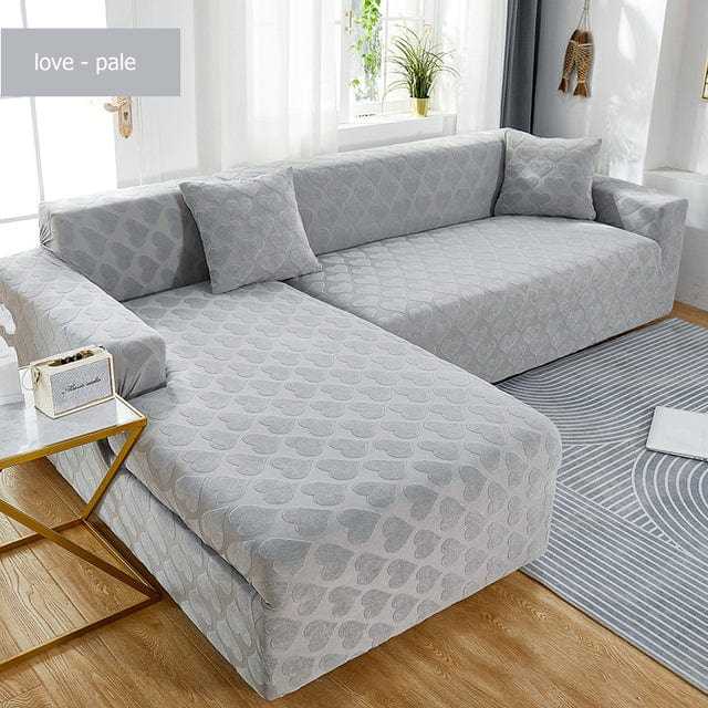 Housse canapé d'angle droit et gauche DAMIEA Housse De France