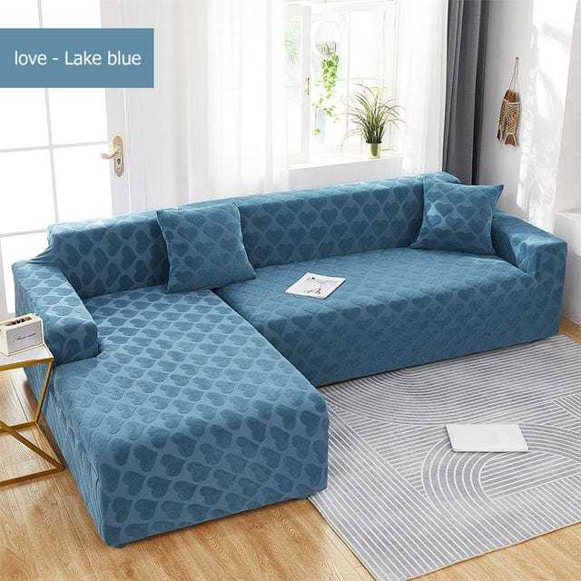 Housse canapé d'angle droit et gauche DAMIEA Housse De France