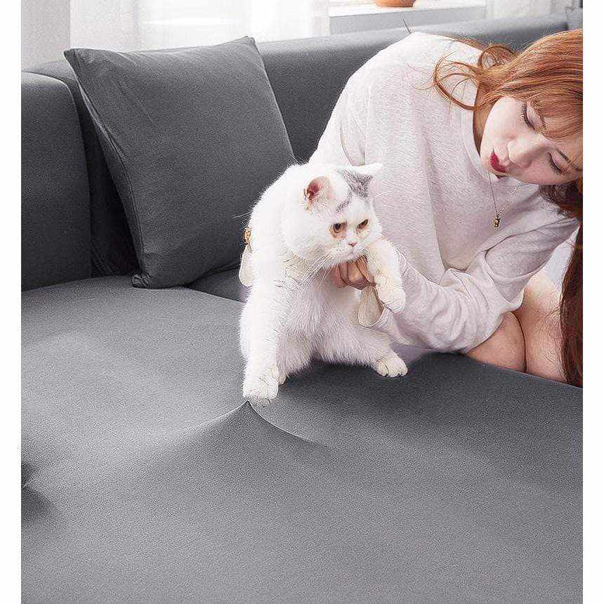 Housse canapé d'angle élastique LYCRA - Housse De France