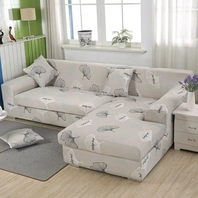 Housse canapé d'angle ou canapé en L BENZEA Housse De France