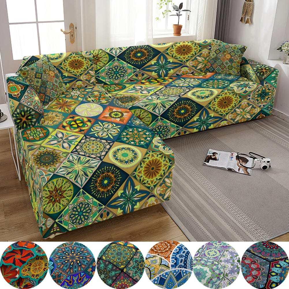 Housse canapé d'angle ou canapé en L - CAMELEON Housse De France