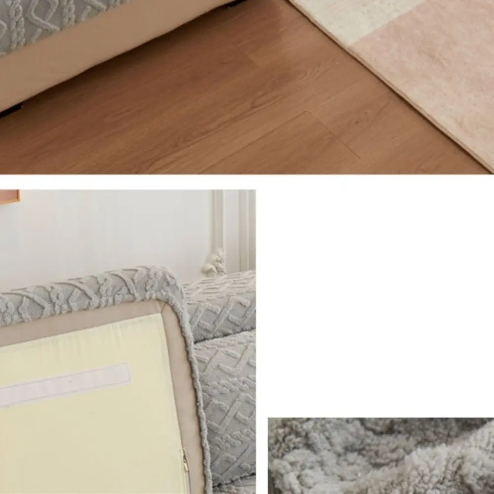 Housse canapé élastique pour dossier et assise - DOMME Housse de France