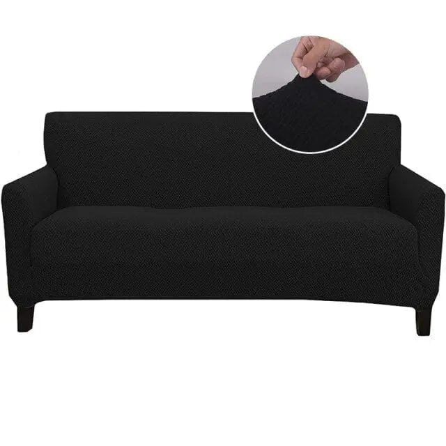 Housse canapé extensible en tissu polaire - POLAR - Housse De France