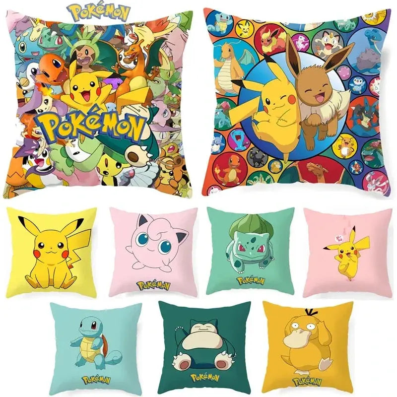 Housse coussin canapé Pokemon Housse de France