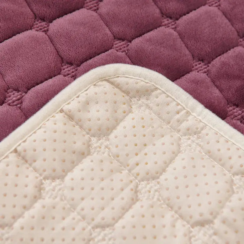 Housse accoudoir canape couleur unie ELDORIO