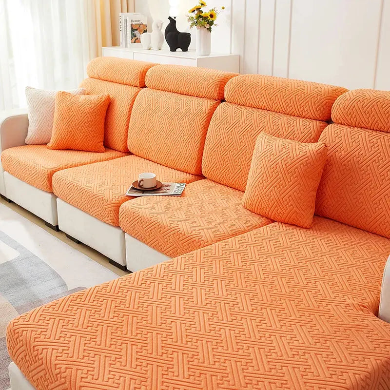 Housse d'assise canapé Émeraude Housse de France