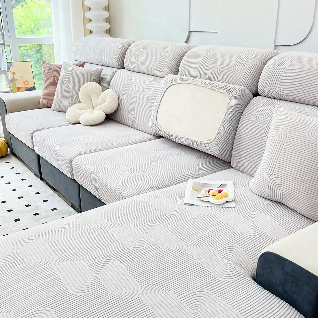 Housse d'assise canapé Fauve Housse de France