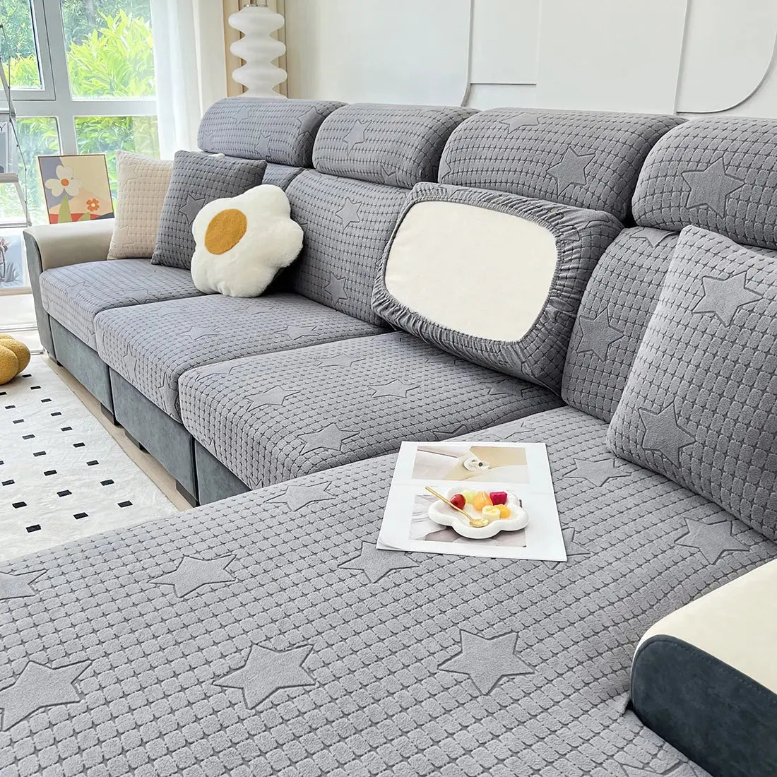 Housse d'assise canapé Fauve Housse de France