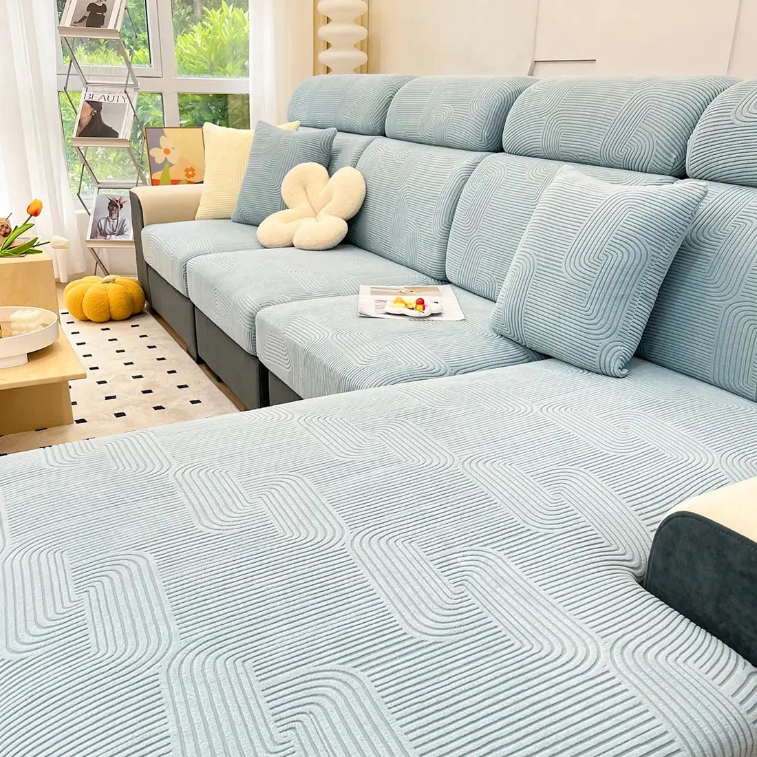 Housse d'assise canapé Fauve Housse de France