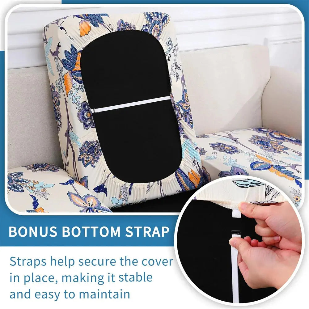 Housse d'assise canapé Lilas Housse de France