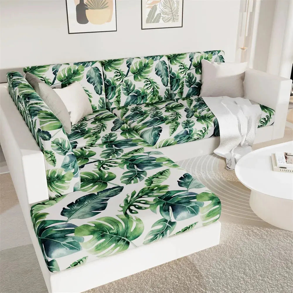 Housse d'assise canapé Lilas Housse de France