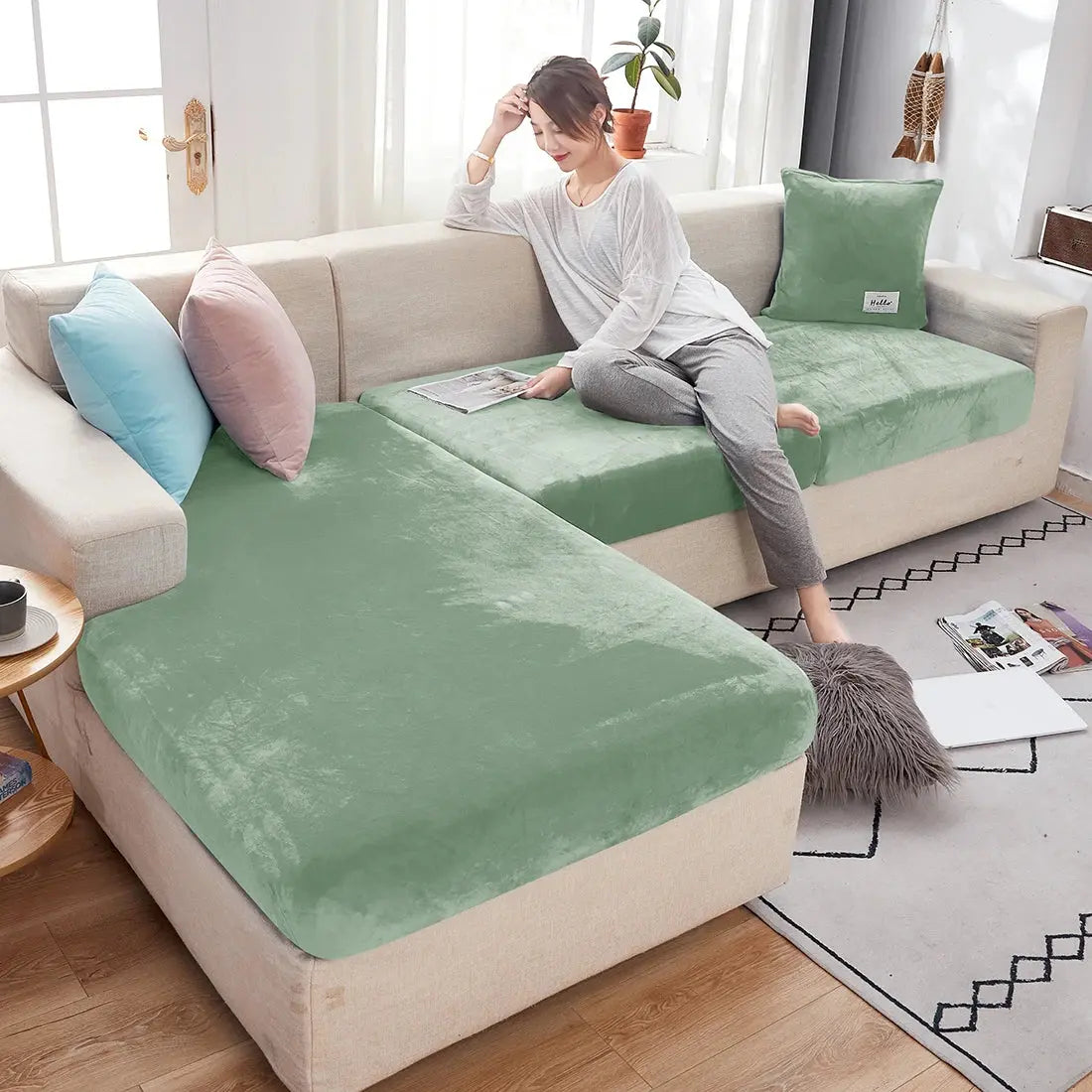 Housse d'assise canapé sarco Housse de France