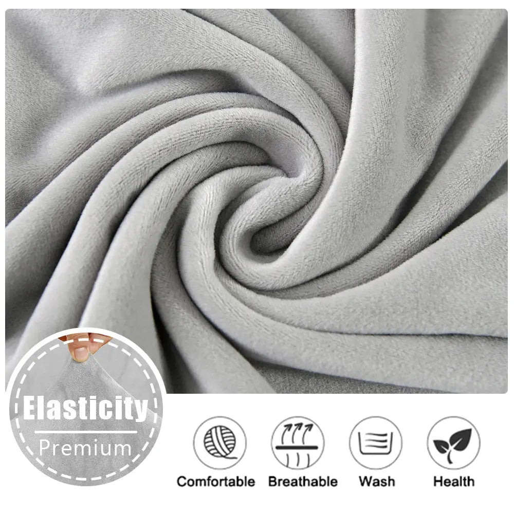 Housse d'assise canapé velours Housse de France