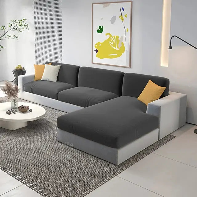 Housse d'assise canapé velours Housse de France