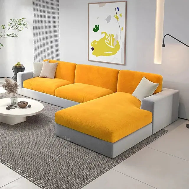 Housse d'assise canapé velours Housse de France