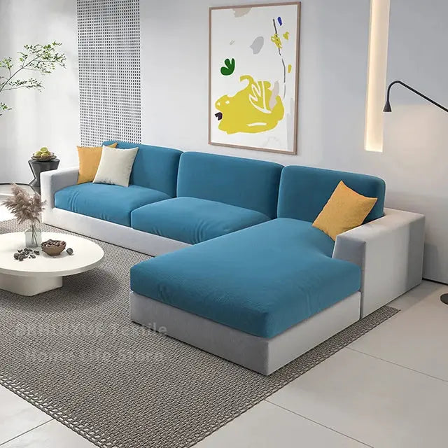 Housse d'assise canapé velours Housse de France