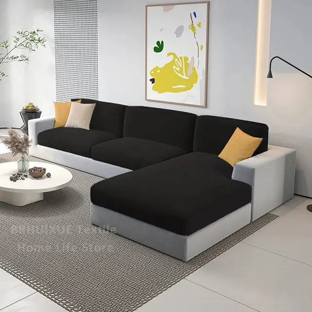 Housse d'assise canapé velours Housse de France