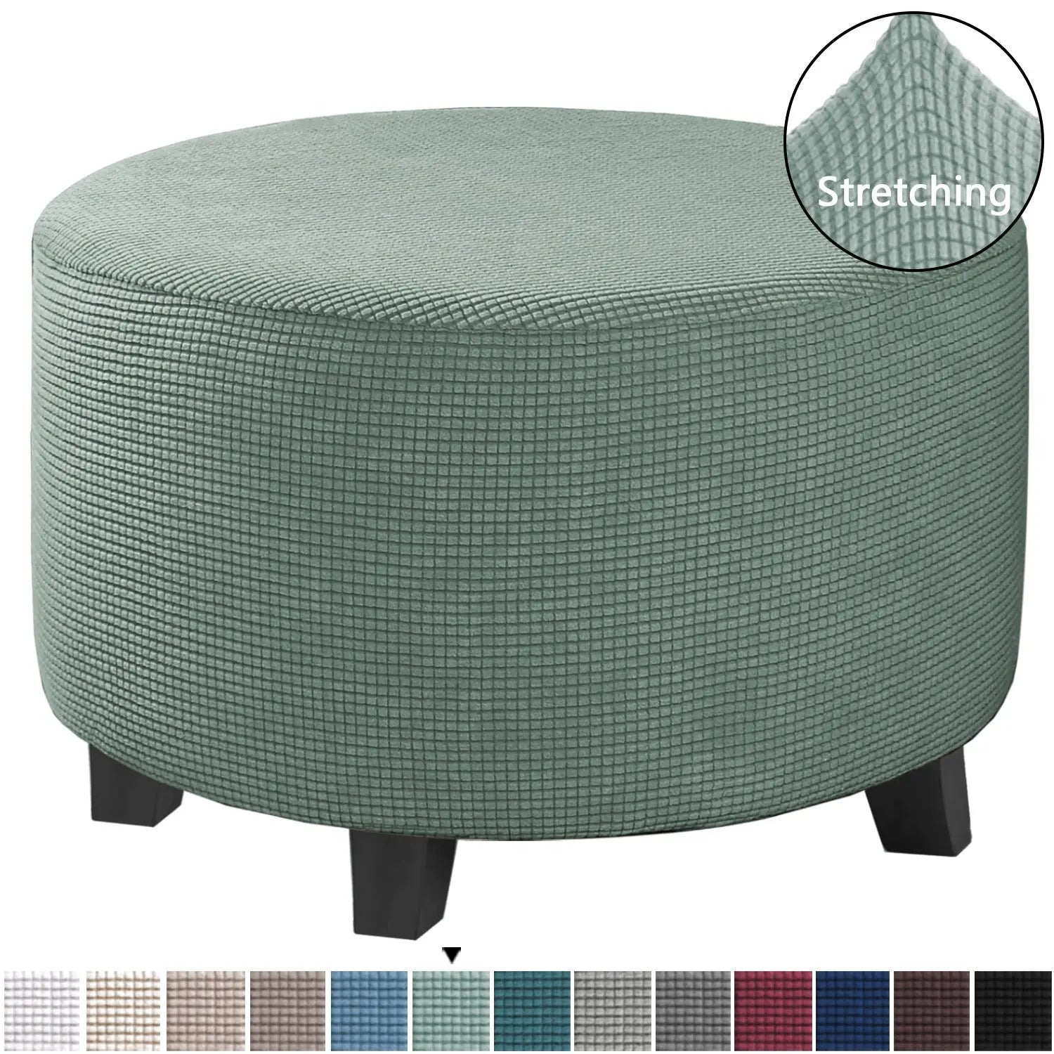 Housse de Banquette Élastique KAVO gray green-Medium