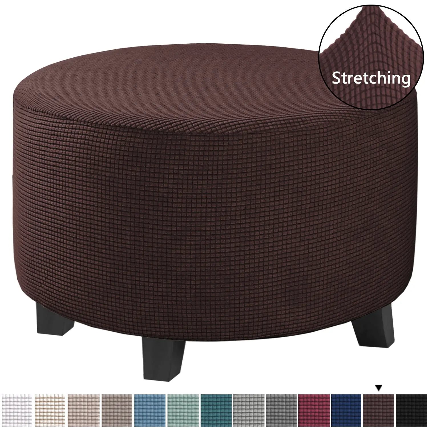 Housse de Banquette Élastique KAVO Brown-large