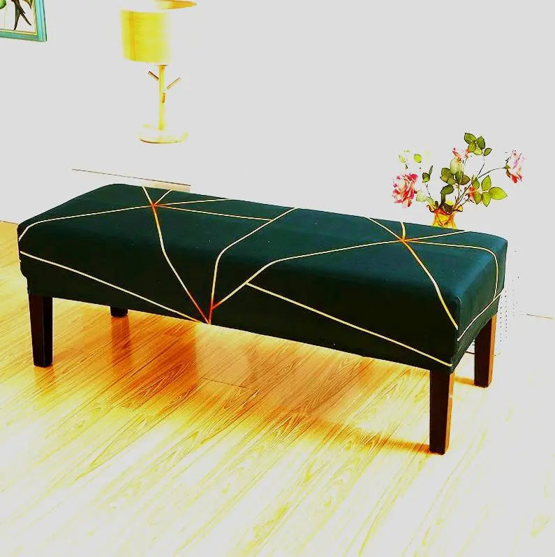 Housse de Banquette Extensible HEXA Colorful-185 × 45 × 30cm