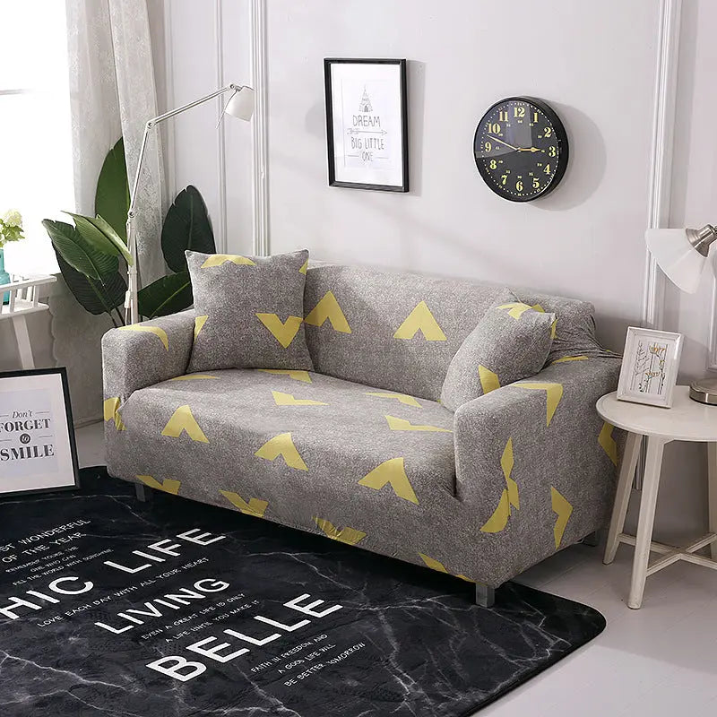 Housse de Canapé Élastique ZELDO Kaka-235to300 Four People