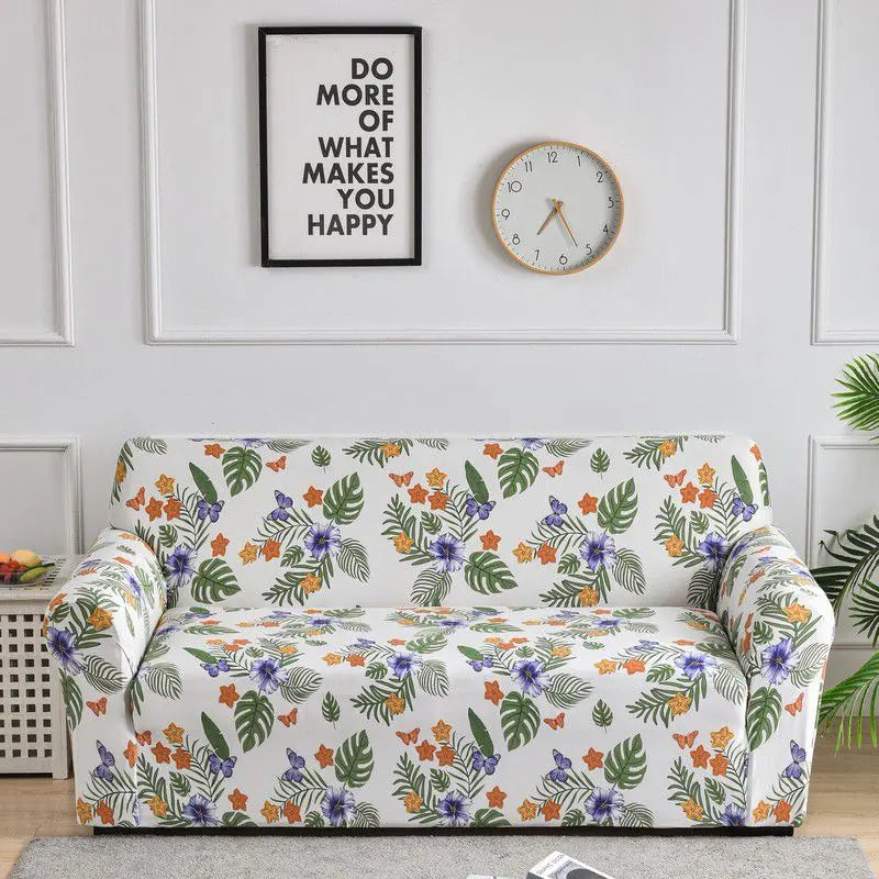 Housse de Canapé Extensible GEOFORM Butterfly Flying-145to185 Double Seat