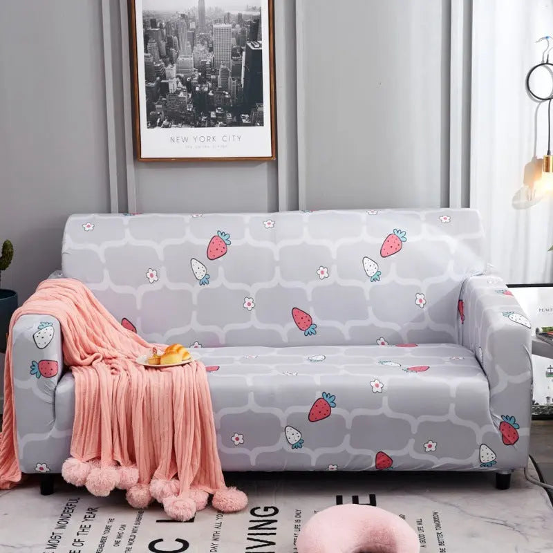 Housse de Canapé Extensible LORNA Bonsai blue-190to 230cm