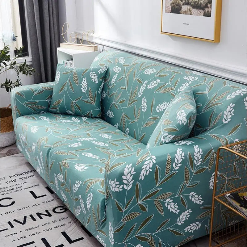 Housse de Canapé Extensible LORNA Army green-190to 230cm