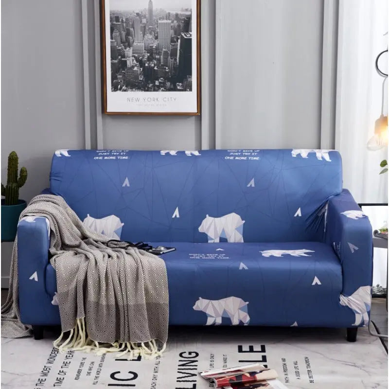 Housse de Canapé Extensible LORNA Camel-235to 300cm