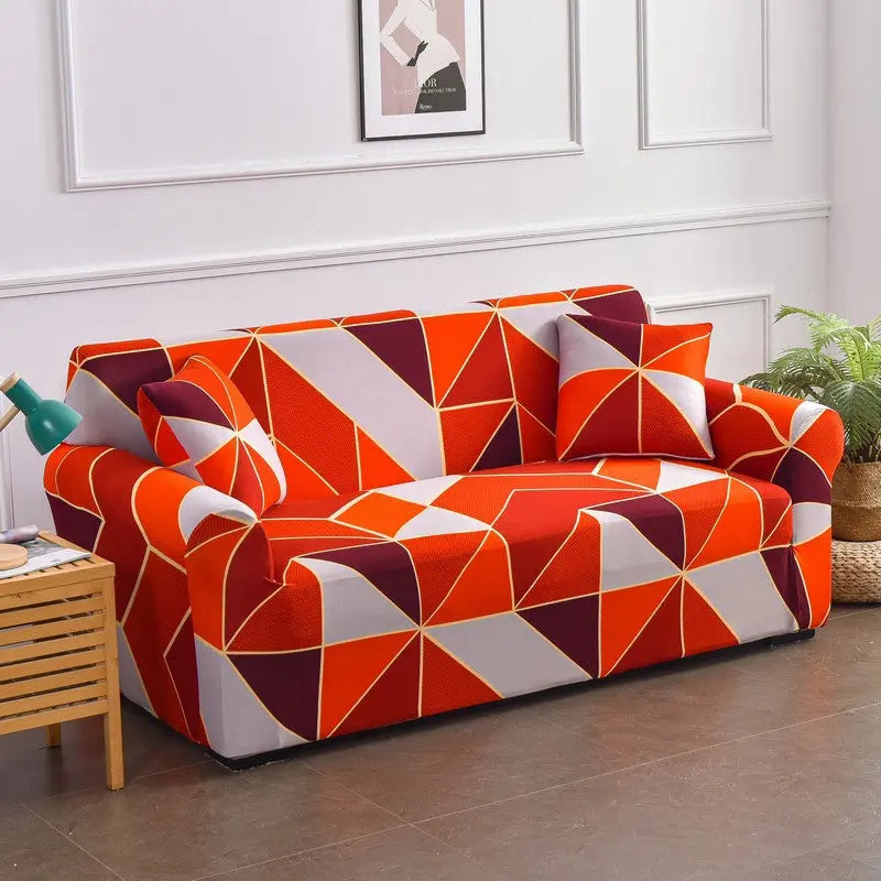 Housse de Canapé Imprimé FLEURIA Time Tunnel-Double Seat