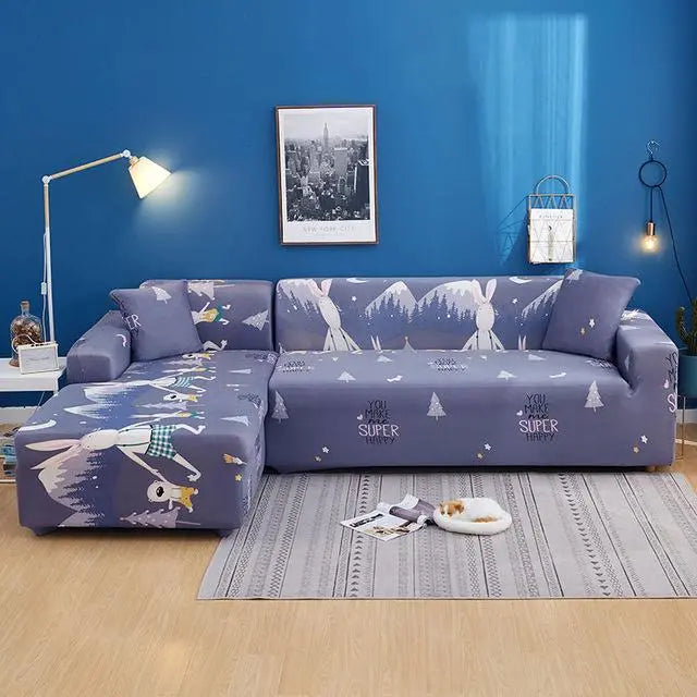 Housse de Canapé Modulaire GEOFLEX Family fun-195to230cm