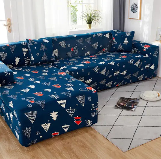 Housse de Canapé Stretch DotLife Christmas tree-45x45cm Pillowcase 1Pcs